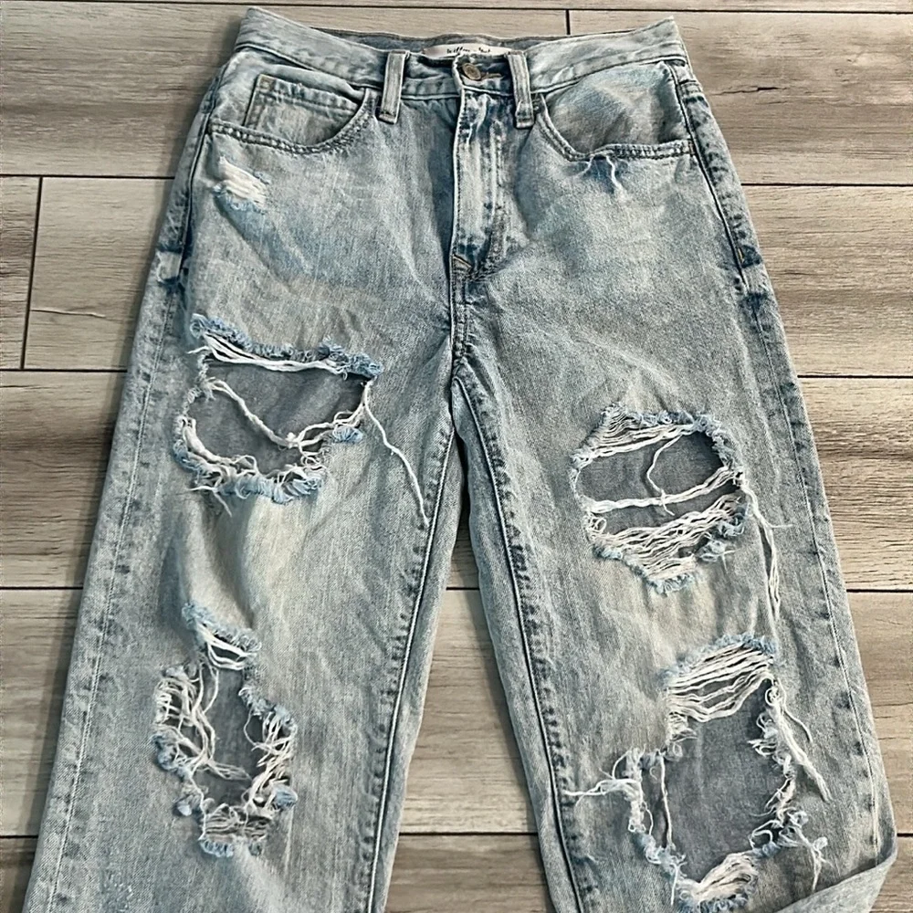 Willow & Root The Dad Jean size 24 distressed